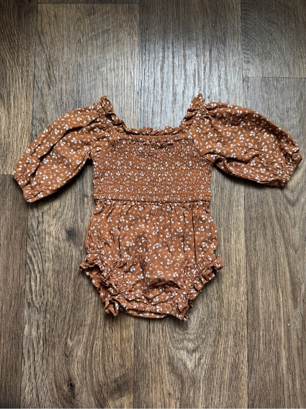 Ivy City Co Madeline Romper in Amber Floral
